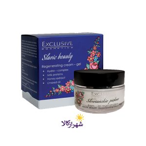 کرم (ژل) زیبایی اسلاویک +35 روشن کننده اکسکلوسیو Regenerating Cream-Gel Day And Night +35