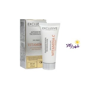 کرم دور چشم ویتامین C اکسکلوسیو Exclusive Cosmetics Vitamin C Eye Cream 30ml